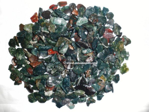 Manufacturers Exporters and Wholesale Suppliers of Blood Agate Stone Chips Khambhat Gujarat